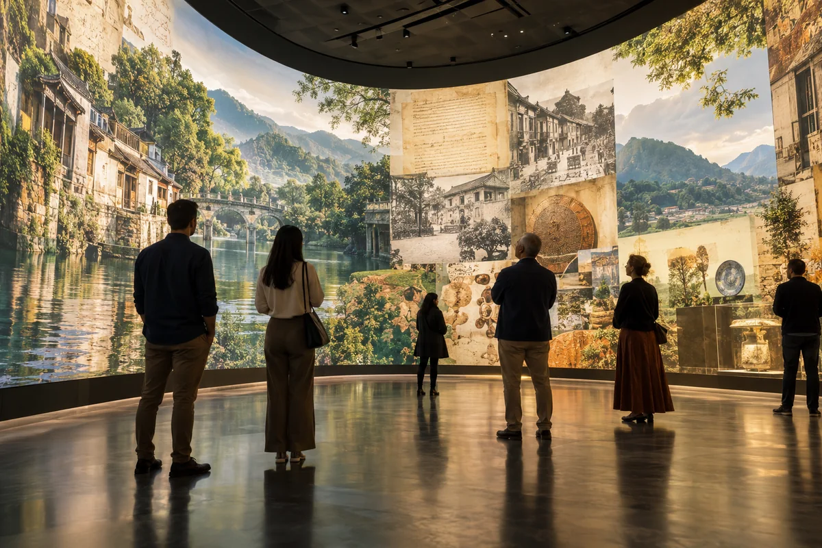 Concept imagery for a cultural documentary and immersive exhibition